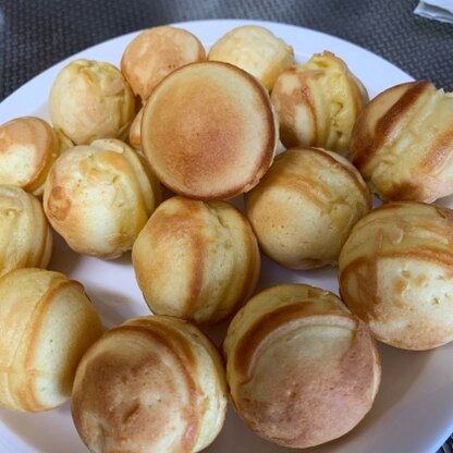 ふわふわで美味しかったです！次はチョコを入れて作ってみます(^^)